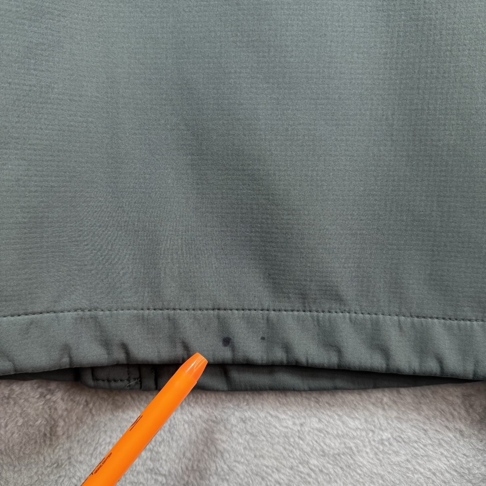 Free Country Jacket Mens Medium M Gray Full Zip Pockets Pewter Water Resistant - Picture 13 of 15
